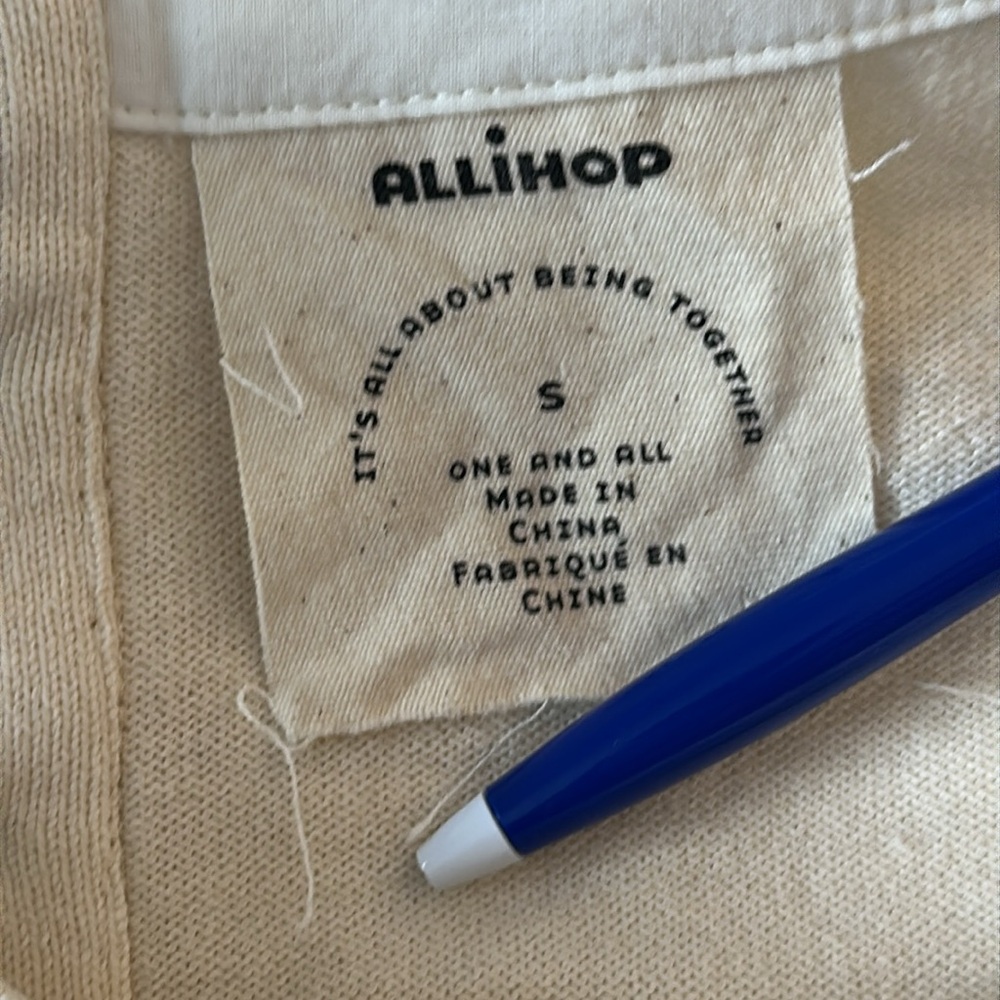 Anthropologie Allihop Belmont Dress Black and Cream Stripe Casual Shift Dress - Picture 4 of 6